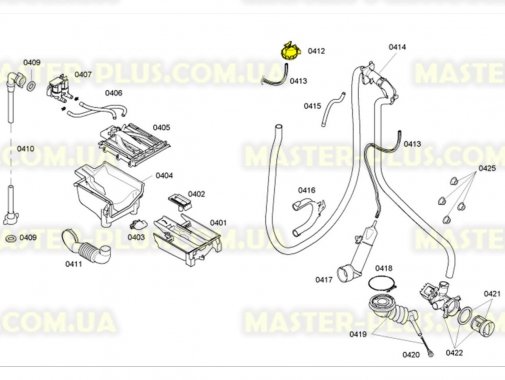 

Прессостат (датчик уровня воды) Bosch Siemens 627460