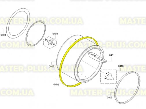 

Ремень сушильной машины Bosch 657917 Original