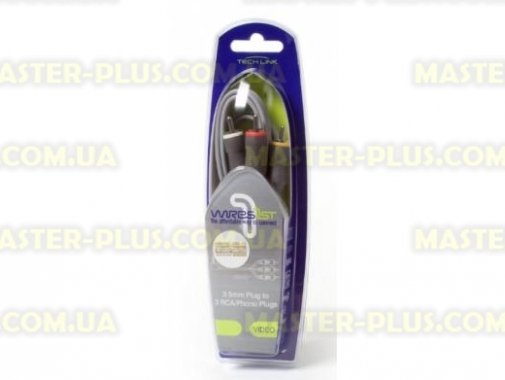 

Кабель мультимедийный Jack 3.5mm M to 3RCA Techlink (640503)