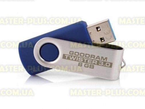 

USB флеш накопитель GOODRAM 8GB Twister USB 3.0 (PD8GH3GRTSBR9)