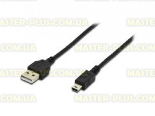 

Дата кабель DIGITUS USB 2.0 AM to mini-B 5P 1.8m (AK-300130-018-S)
