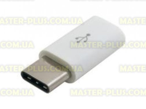 Перехідник Lapara USB 3.1 Type-C male to Micro USB female OTG (LA-Type-C-MicroUSB-adaptor white) для комп'ютера