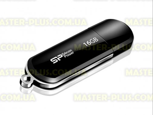 

USB флеш накопитель Silicon Power 16GB LuxMini 322 Black USB 2.0 (SP016GBUF2322N1K)