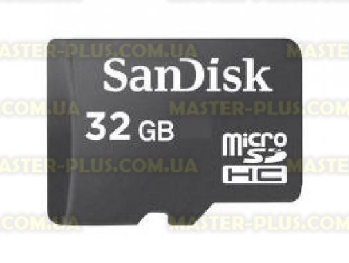 

Карта памяти 32Gb microSDHC class 4 SANDISK (SDSDQM-032G-B35N/SDSDQM-032G-B35)