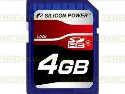 

Карта памяти 4Gb SDHC class 4 Silicon Power (SP004GBSDH004V10)