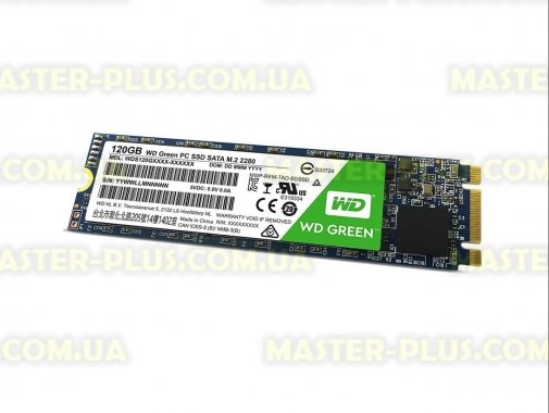 

Накопитель SSD M.2 2280 120GB Western Digital (WDS120G1G0B)