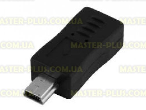 Переходник Lapara Micro USB to Mini USB (LA-MicroUSB-MiniUSB black) для компьютера