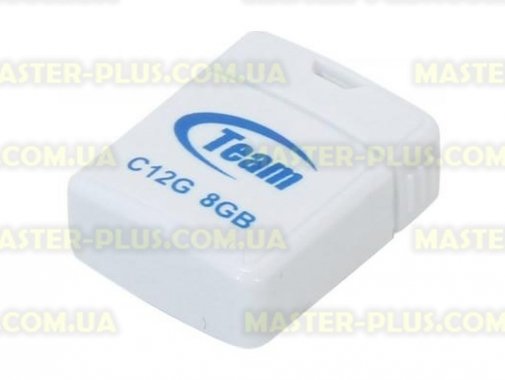 

USB флеш накопитель Team 8GB C12G White USB 2.0 (TC12G8GW01)