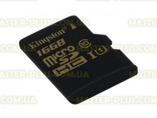 

Карта памяти Kingston 16GB microSDHC Class 10 UHS-I (SDCA10/16GBSP)