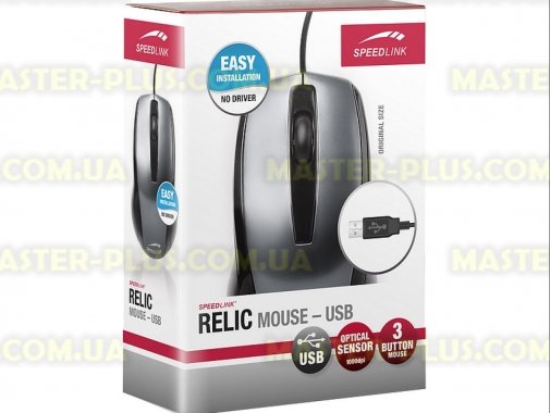 

Мышка Speedlink Relic (SL-6111-GY)