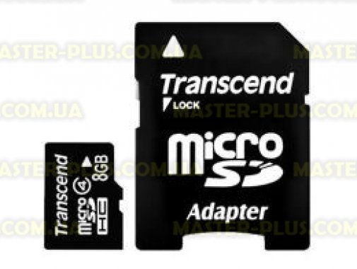 

Карта памяти 8Gb microSDHC class 4 Transcend (TS8GUSDHC4)