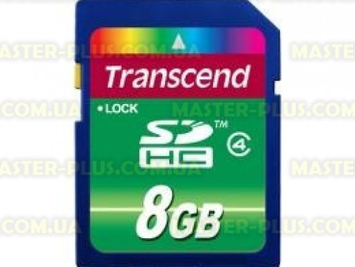 

Карта памяти 8Gb SDHC class 4 Transcend (TS8GSDHC4)