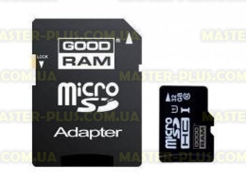 

Карта памяти GOODRAM 32Gb microSDHC UHS-I (SDU32GHCUHS1AGRR10)