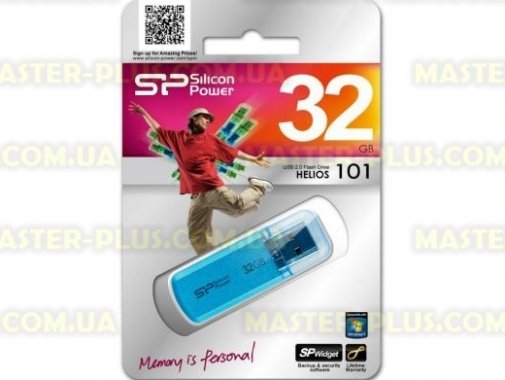 

USB флеш накопитель Silicon Power 32GB Helios 101 USB 2.0 (SP032GBUF2101V1B)