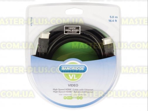 

Кабель мультимедийный HDMI to HDMI 5.0m Bandridge (VVL1205)