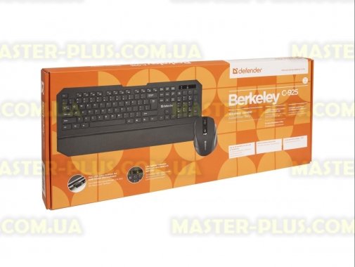 

Комплект Defender Berkeley C-925 Wireless kit black (45925)