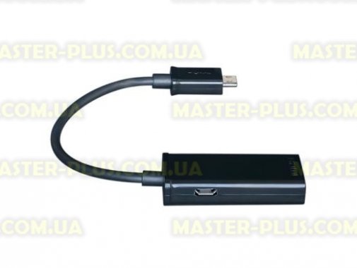 

Кабель мультимедийный HDMI F to Micro USB BM, MHL SVEN (1300124)