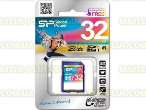 

Карта памяти Silicon Power 32Gb SDHC class 10 (SP032GBSDHAU1V10)