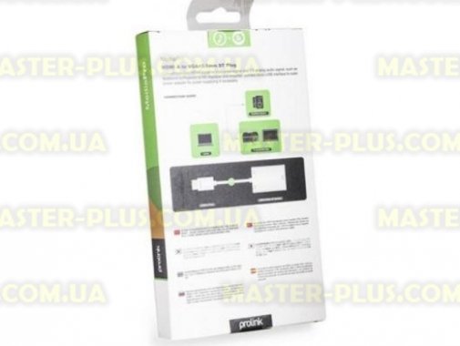 

Кабель мультимедийный HDMI A Plug - VGA Socket Prolink (МР299А)
