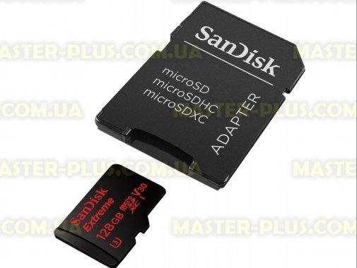 

Карта памяти SANDISK 128GB microSDXC class 10 UHS-I 4K Extreme Action (SDSQXVF-128G-GN6MA)