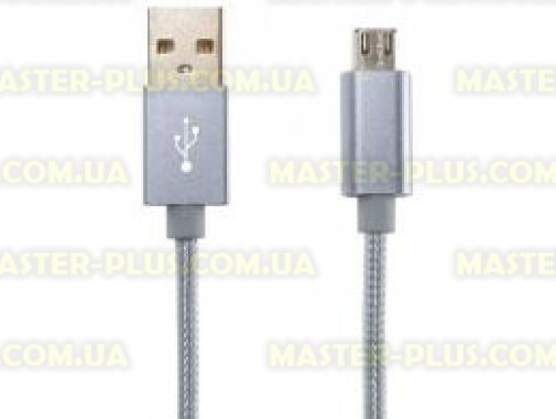 

Дата кабель Gelius Metallic Edition USB 2.0 – MicroUSB Grey (36534)