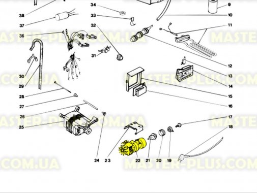Насос індукційного типу Indesit Ariston C00036859 для пральної машини