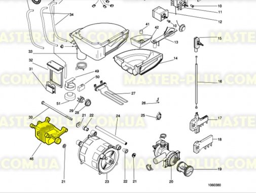 Мотор Indesit Ariston C00046524 для стиральной машины