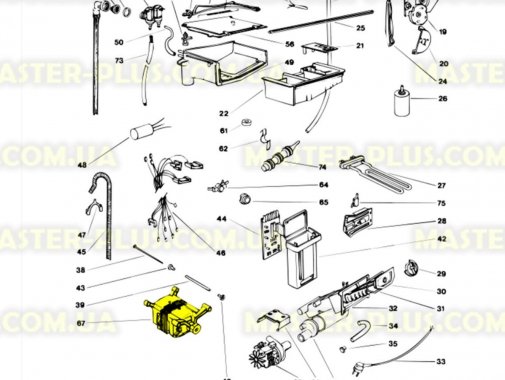 

Мотор Indesit Ariston C00046626