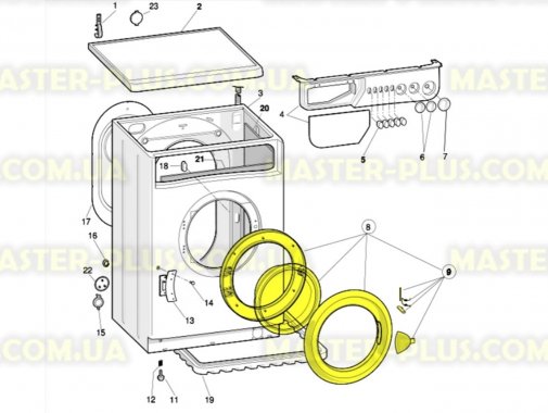 

Дверка (люк) Indesit C00076748