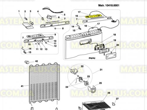 Модуль (плата) Indesit Ariston C00081843 для холодильника