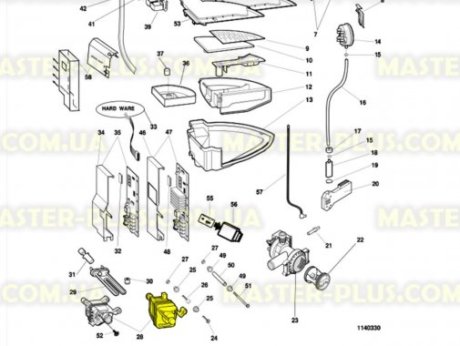 Мотор Indesit C00095348 для стиральной машины