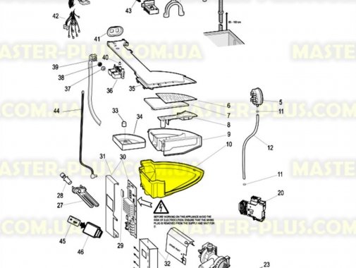 

Ванночка порошкоприемника Indesit C00097835