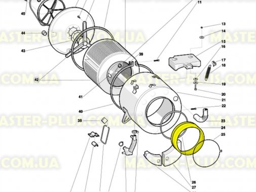 Гума (манжет) люка Indesit C00103633 для пральної машини