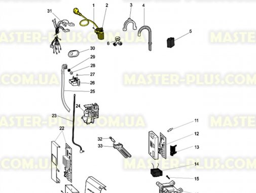 Сетевой фильтр со шнуром Indesit Ariston C00115769 для стиральной машины