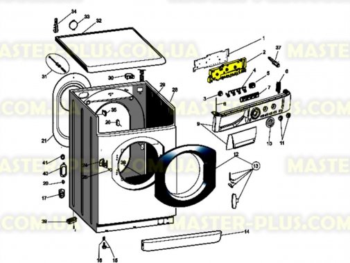 

Модуль (Плата индикации) Indesit C00259416