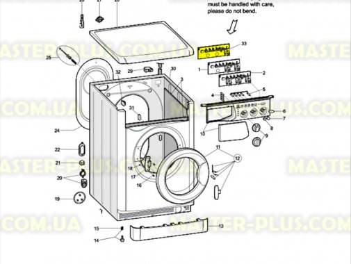 

Модуль (плата индикации) Indesit C00263743