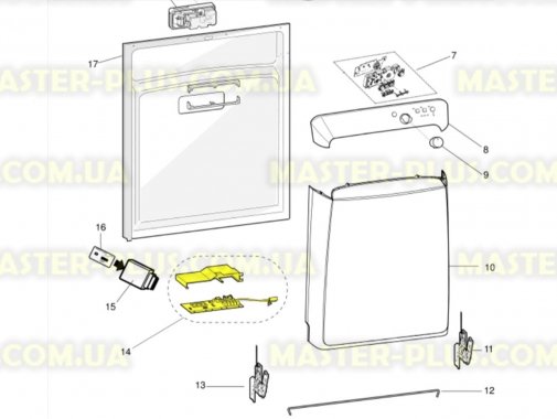 

Модуль (плата управления) Indesit C00272690