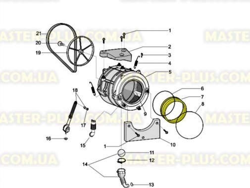 

Резина (манжет) люка Indesit C00274514