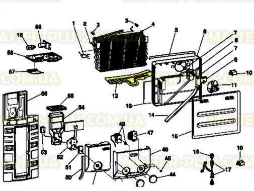 Опір ТЕНа відтайки 450NF Indesit C00277213 для холодильника