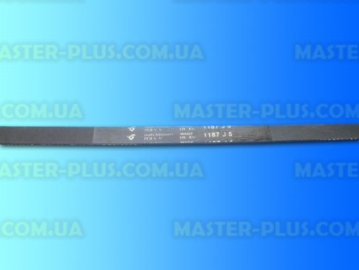 

Ремень 1187 J5 «Hutchinson» черный