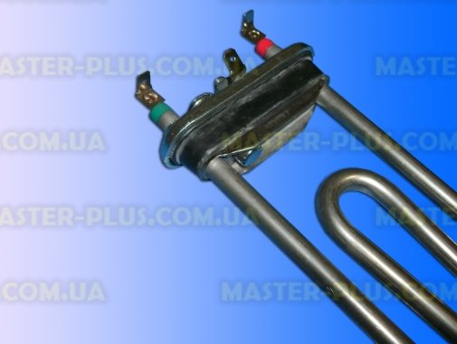 ТЕН 2000w 200 мм з отвором і заглушкою производства Backer для пральної машини