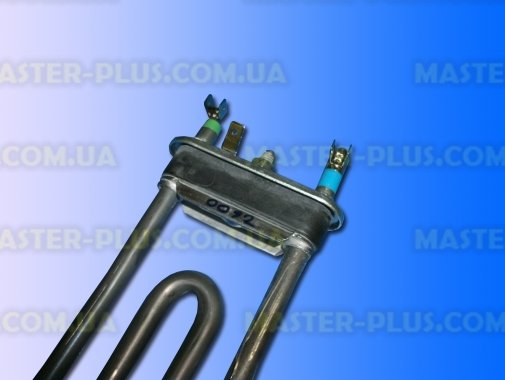 ТЕН 1800w 165 мм без отвору підігнутий для пральної машини