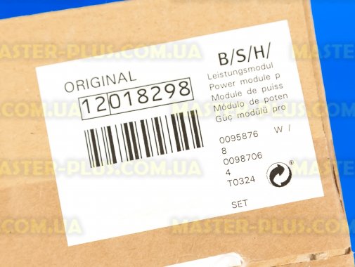 Модуль (плата управления) Bosch 12018298 для посудомоечной машины