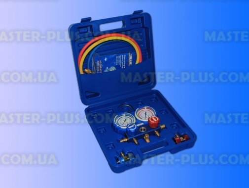 Манометрический коллектор двухвентильный VALUE VMG-2-R134a-B