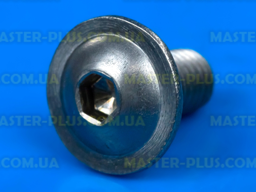 Гвинт М5 * 10мм з напівкруглої капелюшком з фланцем під шестигранник нержавейка