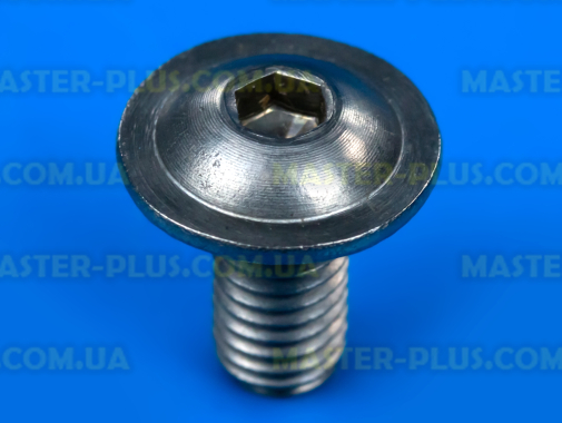 Гвинт М5 * 10мм з напівкруглої капелюшком з фланцем під шестигранник нержавейка