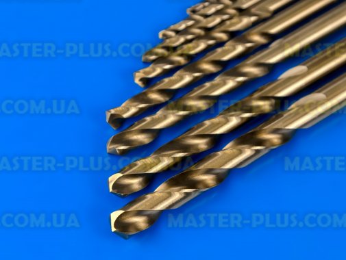Набір свердел по металу HSS-Cobalt 1-10 мм 10 шт Yato YT-41603