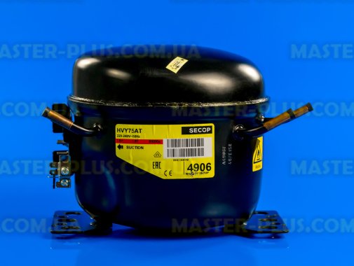 Компрессор SECOP HVY75AT R600a 117W для холодильника