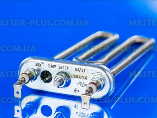 ТЕН 1600W 175 мм з отв. Backer для пральної машини