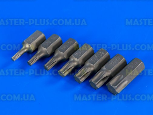 Набор звездообразных бит Torx с адаптером 15шт TOPEX 39D391